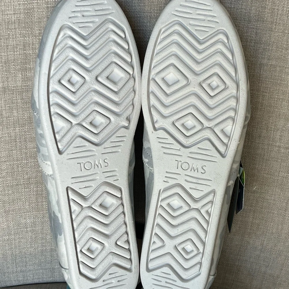 TOMS Alpargata Cloudbound Slip-on Shoes Women's US9 Glacier Grey Camo - Picture 4 of 6